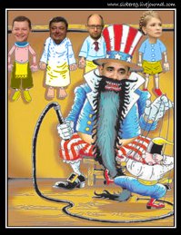 они не только голоса, они страну продали, Родину продали!!! Украиной из вне управляют, а нынешняя влсть это просто куклы на верёвочках!!