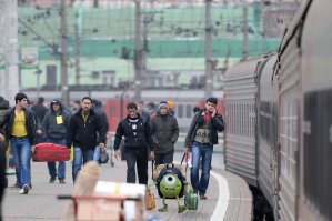 монстры едут на каникулы домой...