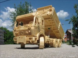 Хм, люминь! Вот если бы полностью из дерева!