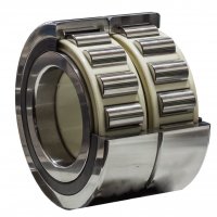 Ну на самом деле это еще не самый сложный процесс сборки подшипника. Сепаратор тут змейкового типа, самый простенький из тех, что бывают у подшипников.Роликовые и двухрядная сферичка, на мой взгляд, гораздо сложнее по сборке в виду их конструктивных особенностей