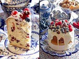 А мы с женой позавчера вот такой вот кулич сделали. :)
Если кому рецепт захочется посмотреть, то вот ссылочка на наш блог: