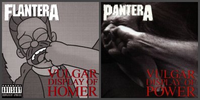 "Другие" обложки известных рок-альбомов 4