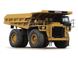 это не БелАЗ, это Caterpillar 785c...