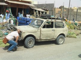 В Мавритании и такие ездят