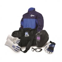 Фирма Миллер нравится,продают комплектом маска,краги,куртафан все в сумке.Сам сварной со стажем.