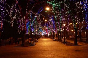 Одесса. Приморский бульвар. Ночью и днем.