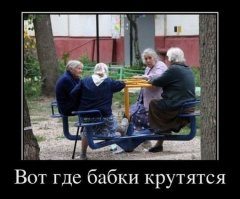 Должна у бабы быть качель?