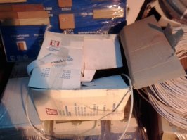 :) пошел на склад за кабелем, искал остатки FTP