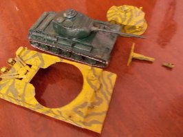 Вот ещё. Озеровский "Тигр"из киноэпопеи "Освобождение" на базе Т-44.