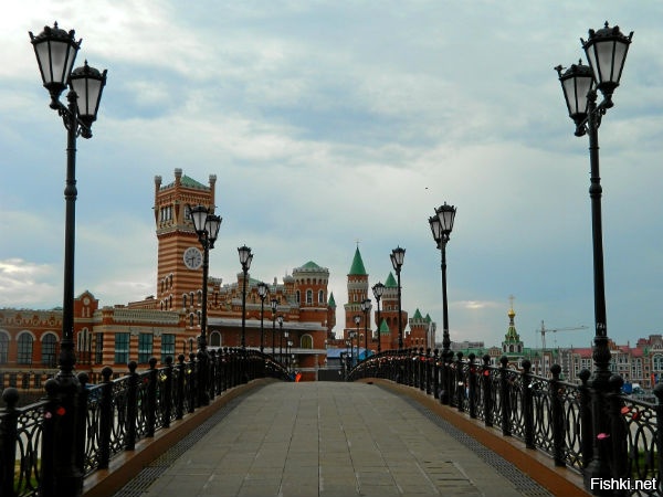 Погуглил. Всё-таки Йошкар-Ола. Воскресенский мост.