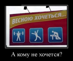 Ну, пыхтеть со штангой совсем не хочеться... :)