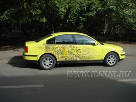 Была у меня машинка с аэрографией в далеком 2003, не угнали, подожгли - жалко(((