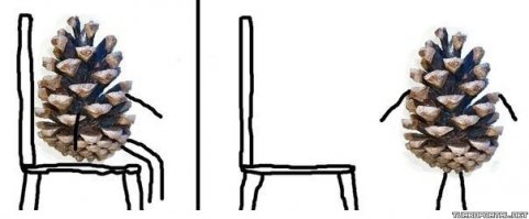 Шишка встала...