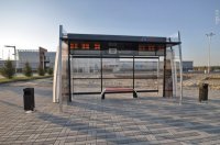 Первые в России «умные» остановки появились в Тамбове в 2011-м
В Иванове появились «умные остановки» в 2012г

Караганда

и т.д.