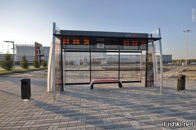 Первые в России «умные» остановки появились в Тамбове в 2011-м
В Иванове появились «умные остановки» в 2012г

Караганда

и т.д.