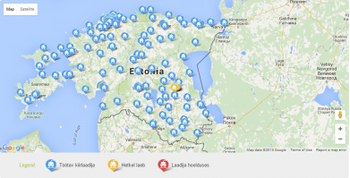Эстония еще в 2012 году покрыла всю страну сетью зарядок для электромобилей. Страна размером в 45 000 квадратных километров имеет 162 пункта быстрой зарядки.