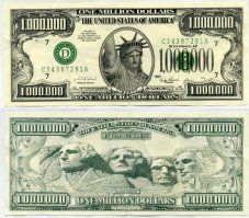 США 1000000 долларов