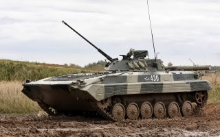 Генеральная репетиция Парада Победы в Донецке (ДНР)