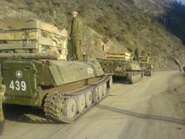 Генеральная репетиция Парада Победы в Донецке (ДНР)