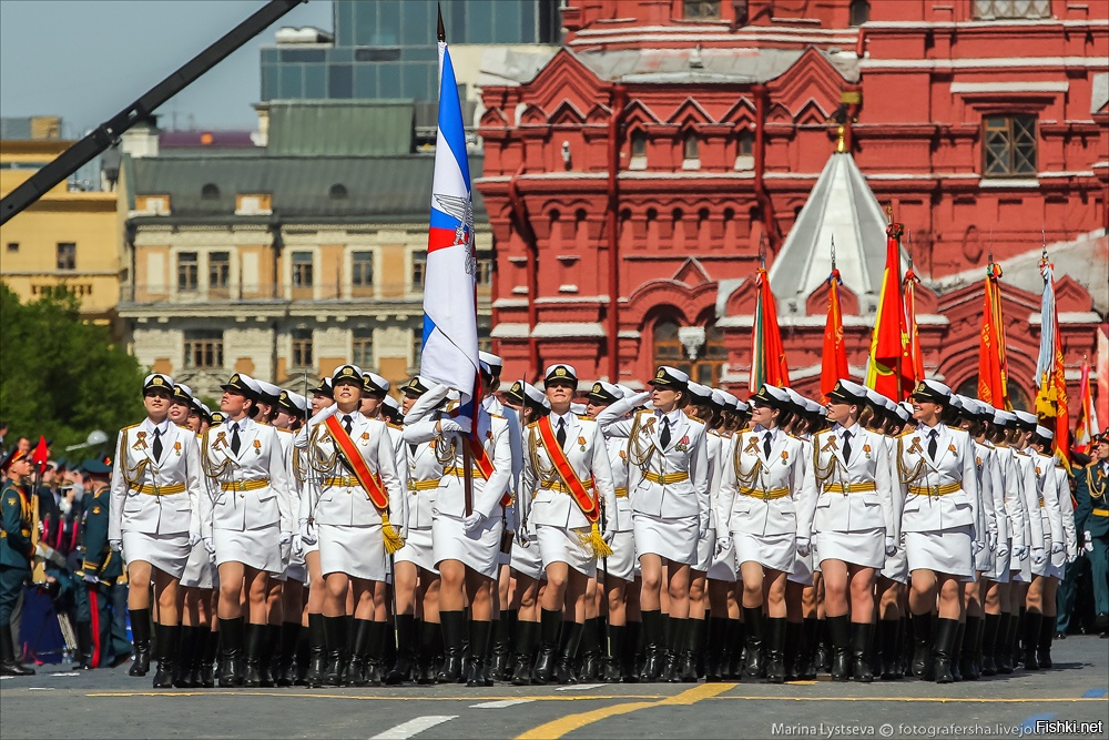 Фото на параде