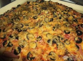 ПИ,,ДИШЬ!!!! ВОТ идеальное расположение на пицце...причем ВСЕГО