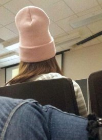 А если на эти косы натянуть эту шапочку...