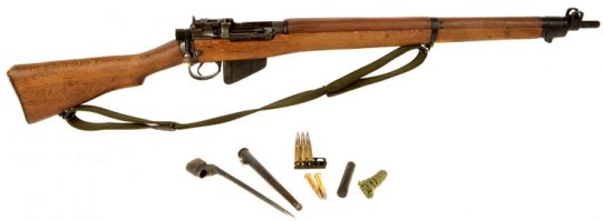 Ли-Энфилд №4 Mk I, на вооружении бриттов с 1941 года.