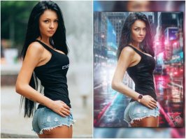 Тут фотошопа не нужно.
Мама с папой сами отоично справились