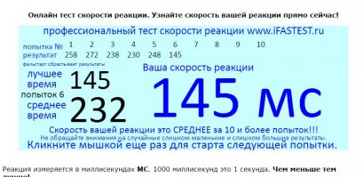 Специально сделал несколько тестов, чтобы показать, что значение менее 150 не предел. Вопрос только тренировки.