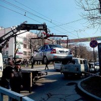 А ни кто не подумал, что машина сломалась.