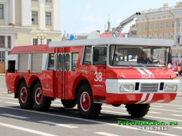 Советско-французский пожарный автомобиль ЗИЛ-Sides VMA-30