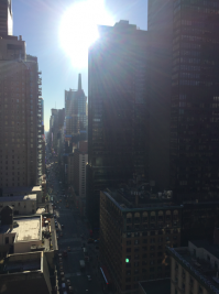 Вид из моего номера в отеле)