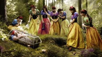 Художники аниме попробовали сделать персонажей Диснея "кавайнее"