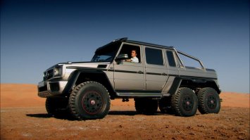 Шестиколесные Mercedes-Benz G63 AMG из России