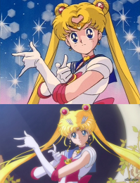 Художники аниме попробовали сделать персонажей Диснея "кавайнее"