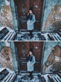 Гермиона в гостях у своих родителей-магглов:)