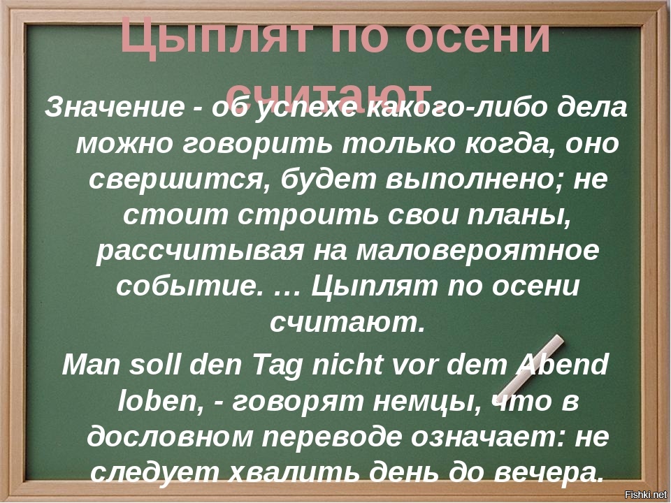 Считать смысл. Смысл пословицы цыплят по осени. Значение пословицы цыплят по осени. Цыплят по осени считают значение. Цыплят по осени считают значение пословицы смысл.