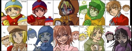 Художники аниме попробовали сделать персонажей Диснея "кавайнее"