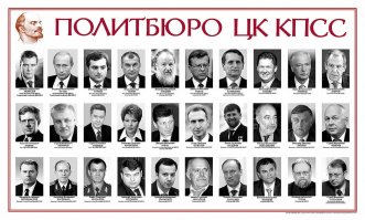 Старое политбюро и нынешнее
