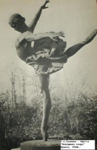 Вот скульптура, вот красота и понятие центра тяжести, равновесия, устойчивости... И хотя я не любитель балета, как такового, но скульптура - шедевральна... И это лишь малая часть того, что поддается настоящему скульптору.