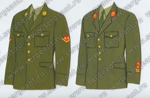 Ну и, чтобы закончить тему, рисунок предполагаемого размещения новых знаков различия Советской Армии.