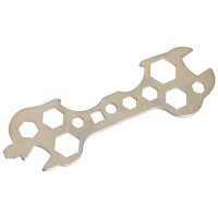 Дурак человек это страшно, но ещё хуже то, что он хвастается перед другими какой он дурак.
Номер раз:
КЛЮЧ СЕМЕЙНЫЙ STG ДЛЯ ВЕЛОСИПЕДA - 110 руб. Самовывоз бесплатен. 2 магазина на территории Мск.
ключ семейный, плоская отвертка, ключ для контр гайки каретки, накидные ключи 6мм, 7,мм, 8мм, 9мм, 1, инд. упак.


Номер two:
Bike Hand ключ "семейный" YC-1300 - 115 руб.


Аутор, ты хлеб и молоко тоже наверное на алиэкспресс покупаешь?