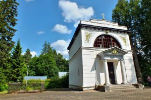 Мавзолей Барклая в фамильном имении Бекгоф (Лифляндия), ныне Эстония, Йыгевесте.