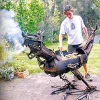 Походный разборный мангал для суровых любителей шашлыка