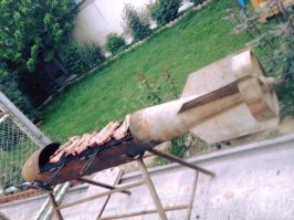 Походный разборный мангал для суровых любителей шашлыка