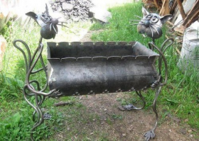 Походный разборный мангал для суровых любителей шашлыка