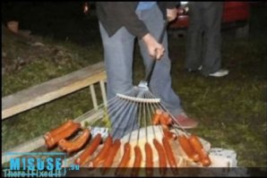 Банан + решетка от духовки = отличная овощерезка 