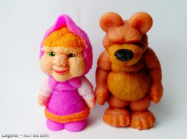 Вообще-то этому "боянчегу" о растущик фигурках Маши и медведя уже несколько лет. Так что, пардон, Америки не открыли...