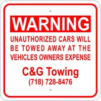 В штатах такой проблемы нет, т.к. эвакуаторы — частные фирмы. И очень часто можно встретить такие знаки («Осторожно! Чужие машины будут забраны эвакуатором за счет владельца» и номер телефона, куда звонить, если не нашел своей машины).