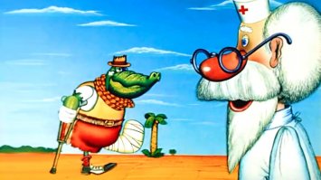 Добрый бегемот спас антилопу гну от смерти в пасти крокодила 